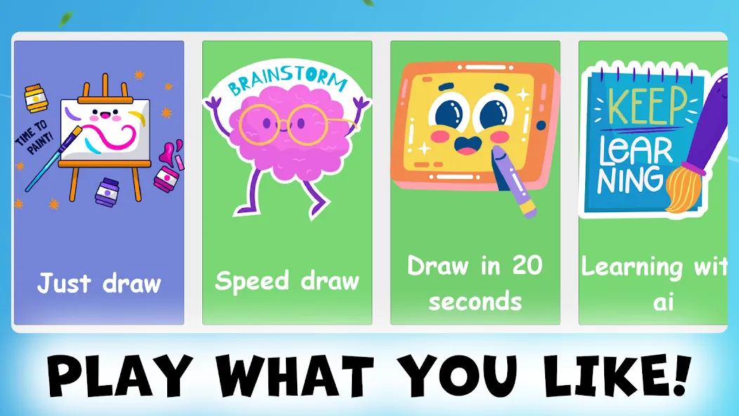 Взломанная Draw It. Easy Draw Quick Game [MOD: быстрое рисование без ограничений] на Андроид — скриншот 3