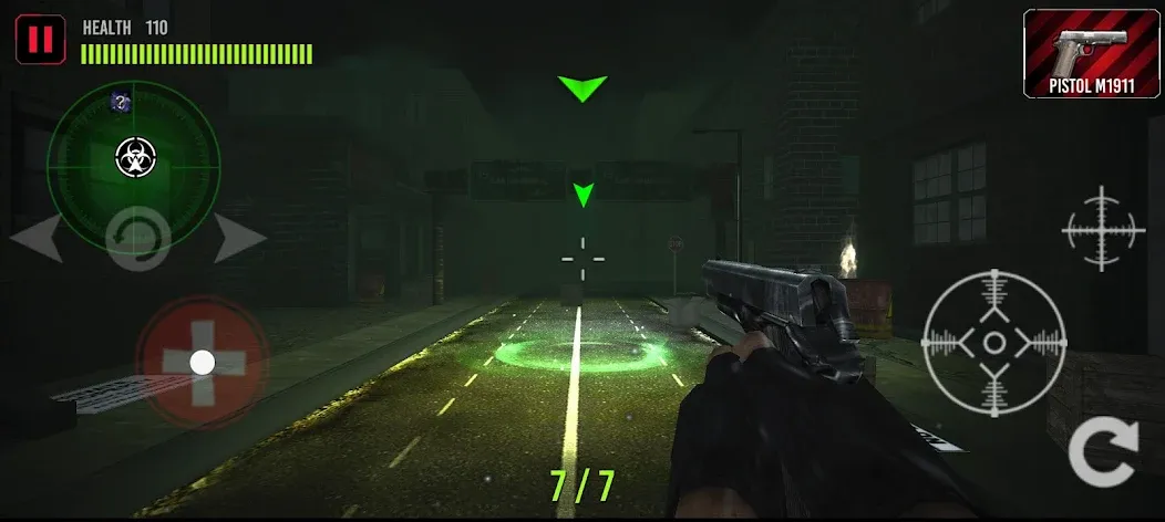 Скачать aZombie: Dead City [MOD: безлимитные деньги и боеприпасы] на телефон — скриншот 3