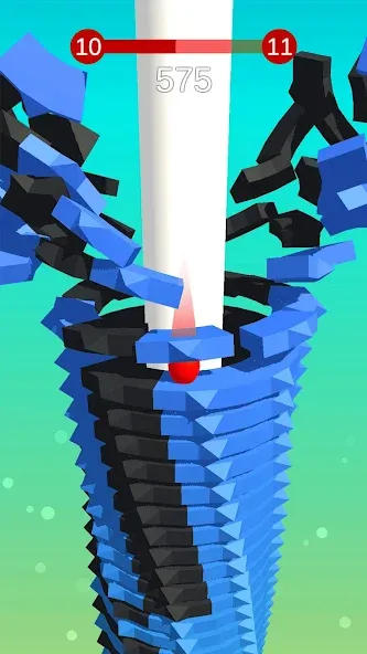 Stack Ball - Crash Platforms [MOD: без рекламы и бесконечные жизни] — Скачать бесплатно (APK) — скриншот 1