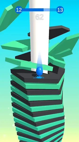 Stack Ball - Crash Platforms [MOD: без рекламы и бесконечные жизни] — Скачать бесплатно (APK) — скриншот 5