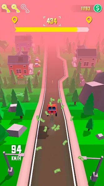 Скачать Taxi Run: Traffic Driver [MOD: безлимитные деньги и топливо] — скриншот 4