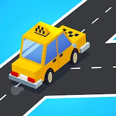 Скачать Taxi Run: Traffic Driver [MOD: безлимитные деньги и топливо]