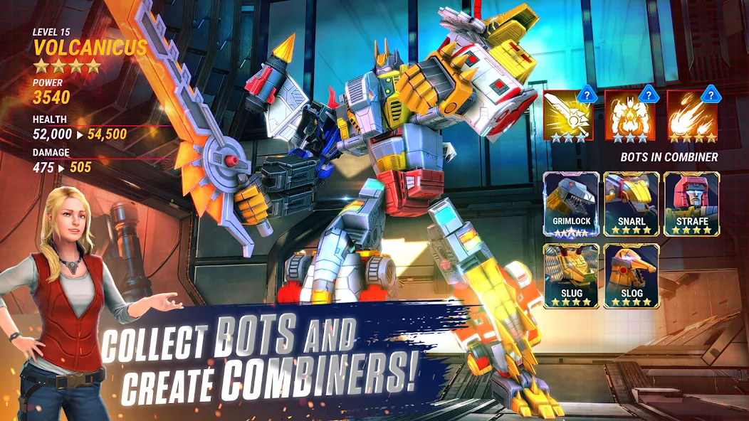 Взломанная TRANSFORMERS: Earth Wars [MOD: безлимитные ресурсы и улучшения] на Андроид — скриншот 4
