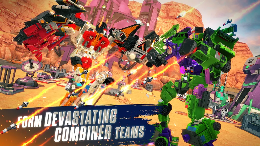 Взломанная TRANSFORMERS: Earth Wars [MOD: безлимитные ресурсы и улучшения] на Андроид — скриншот 5