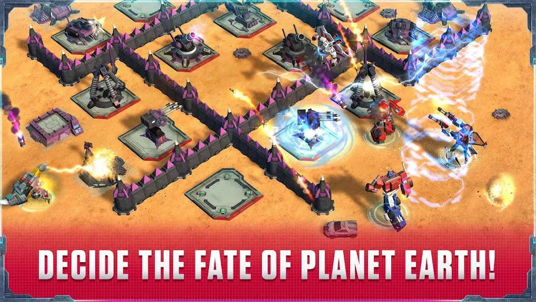 Скачать Transformers: Earth Wars Beta [MOD: безлимитные ресурсы и открыты герои] — скриншот 3