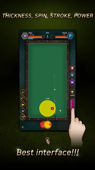 Скачать Real Billiards Battle - carom [MOD: без рекламы и все столы открыты] на телефон — скриншот 3