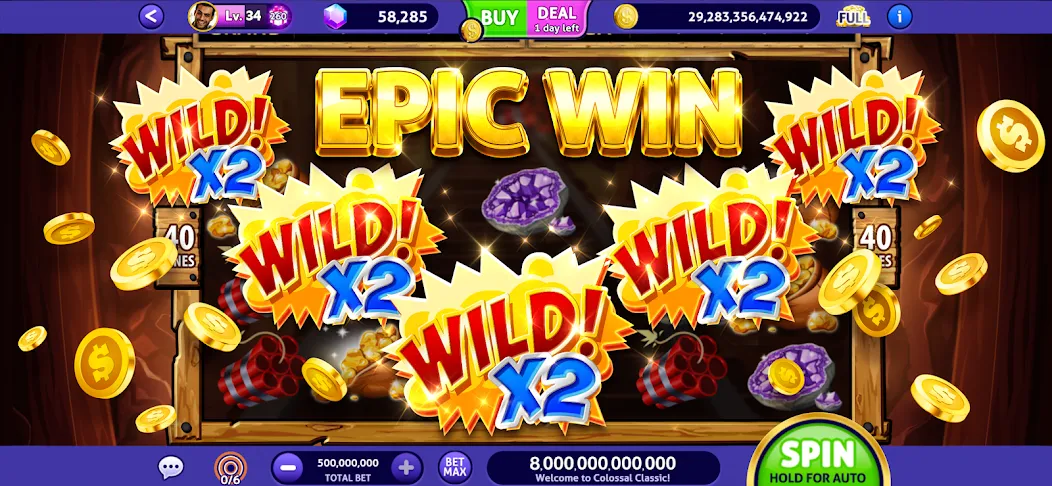 Club Vegas Slots Casino Games [MOD: безлимитные монеты и открыты бонусы] — Скачать бесплатно (APK) — скриншот 1