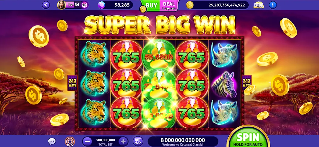 Club Vegas Slots Casino Games [MOD: безлимитные монеты и открыты бонусы] — Скачать бесплатно (APK) — скриншот 2