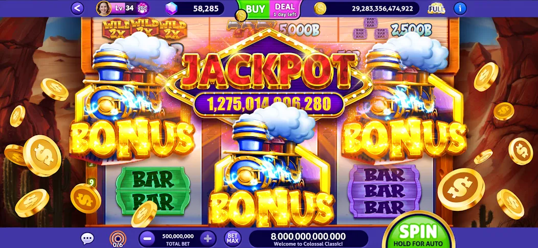 Club Vegas Slots Casino Games [MOD: безлимитные монеты и открыты бонусы] — Скачать бесплатно (APK) — скриншот 4