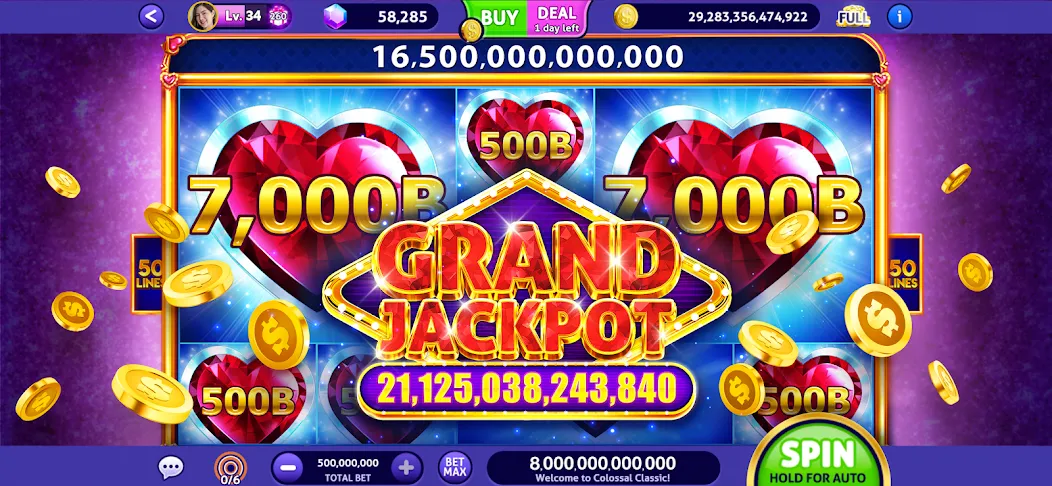 Club Vegas Slots Casino Games [MOD: безлимитные монеты и открыты бонусы] — Скачать бесплатно (APK) — скриншот 5