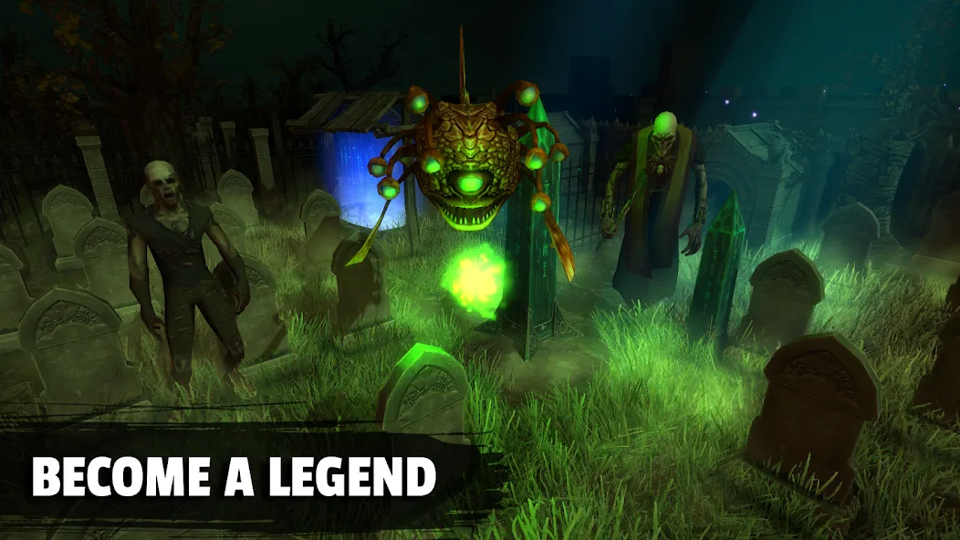 Скачать Moonshades RPG Dungeon Crawler [MOD: безлимитные ресурсы и мощное снаряжение] на телефон — скриншот 4