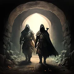 Скачать Moonshades RPG Dungeon Crawler [MOD: безлимитные ресурсы и мощное снаряжение] на телефон