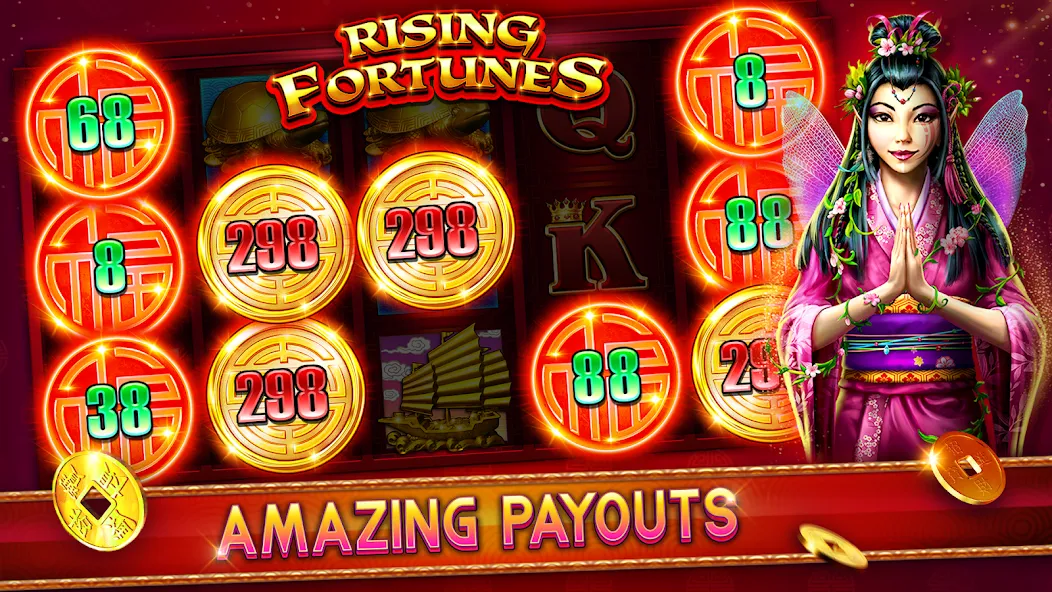 88 Fortunes Casino Slot Games [MOD: безлимитные монеты и бесплатные вращения] — Скачать бесплатно (APK) — скриншот 2
