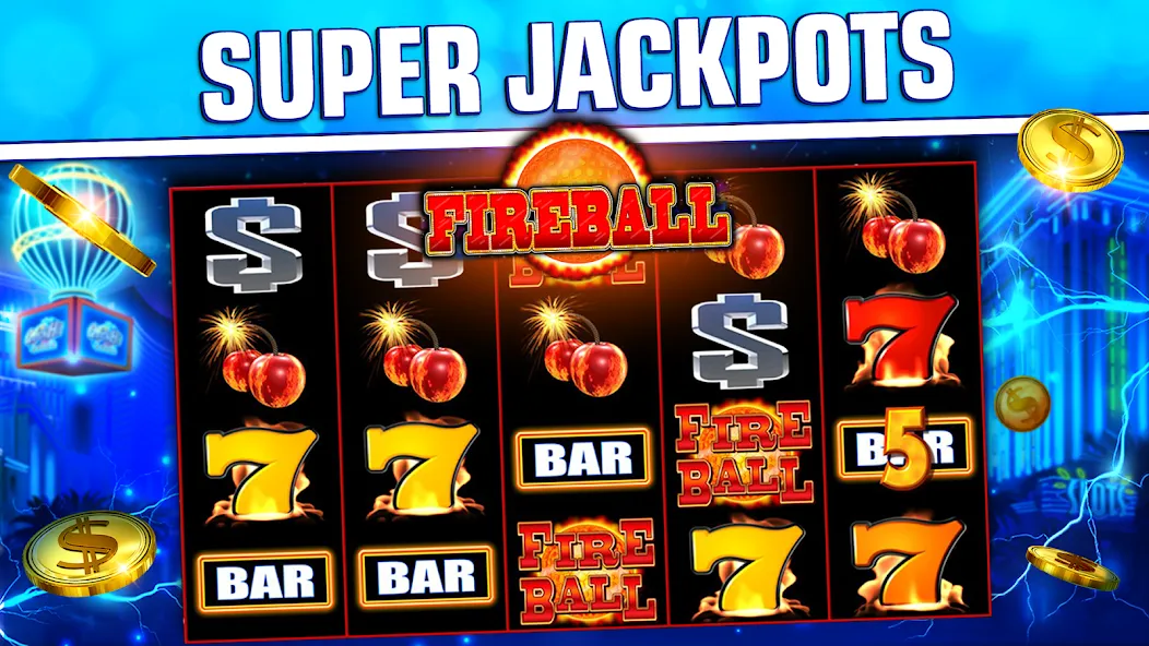 Quick Hit Casino Slot Games [MOD: безлимитные монеты и джекпоты] на Андроид — скриншот 4