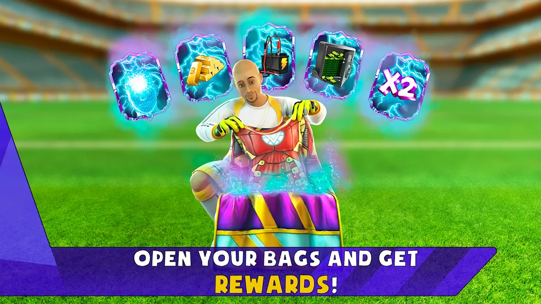 Скачать взлом Soccer Goalkeeper 2024 [MOD: безлимитные деньги и энергия] — скриншот 3