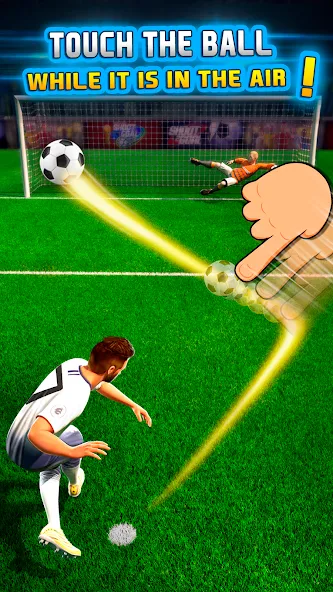 Скачать Shoot Goal: World Leagues [MOD: безлимитные монеты и открыты все лиги] — скриншот 2
