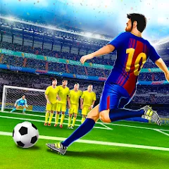 Скачать Shoot Goal: World Leagues [MOD: безлимитные монеты и открыты все лиги]