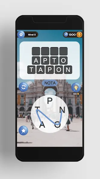 Conecta - Juego de Palabras [MOD: palabras ilimitadas y niveles desbloqueados] (Бесплатно / APK) — скриншот 5