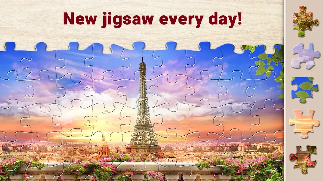 Magic Jigsaw Puzzles－Games HD [MOD: безлимитные подсказки и все пазлы открыты] на Андроид — скриншот 2