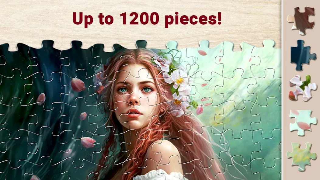 Magic Jigsaw Puzzles－Games HD [MOD: безлимитные подсказки и все пазлы открыты] на Андроид — скриншот 4