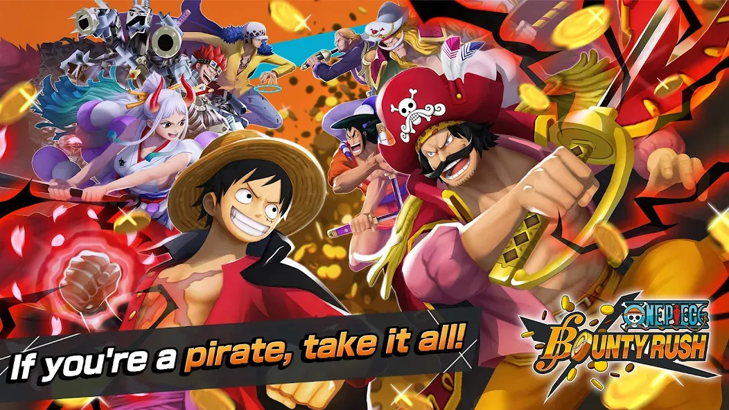 ONE PIECE Bounty Rush [MOD: безлимитные деньги и алмазы] — Скачать бесплатно (APK) — скриншот 1