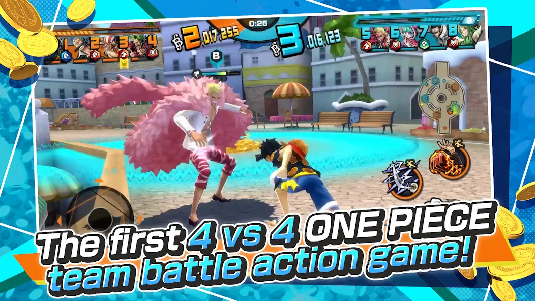 ONE PIECE Bounty Rush [MOD: безлимитные деньги и алмазы] — Скачать бесплатно (APK) — скриншот 2