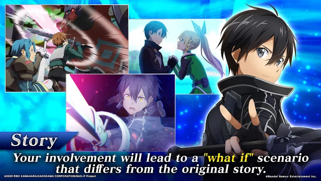 SAO Integral Factor - MMORPG [MOD: безлимитные ресурсы и мощное оружие] на Андроид — скриншот 2