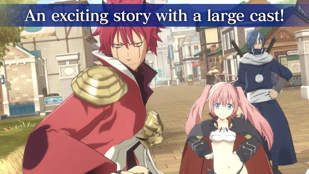 SLIME - ISEKAI Memories [MOD: безлимитные ресурсы и много наград] (Бесплатно / APK) — скриншот 1