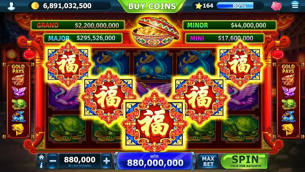 Скачать Slots of Vegas [MOD: безлимитные монеты и джекпоты] — скриншот 1