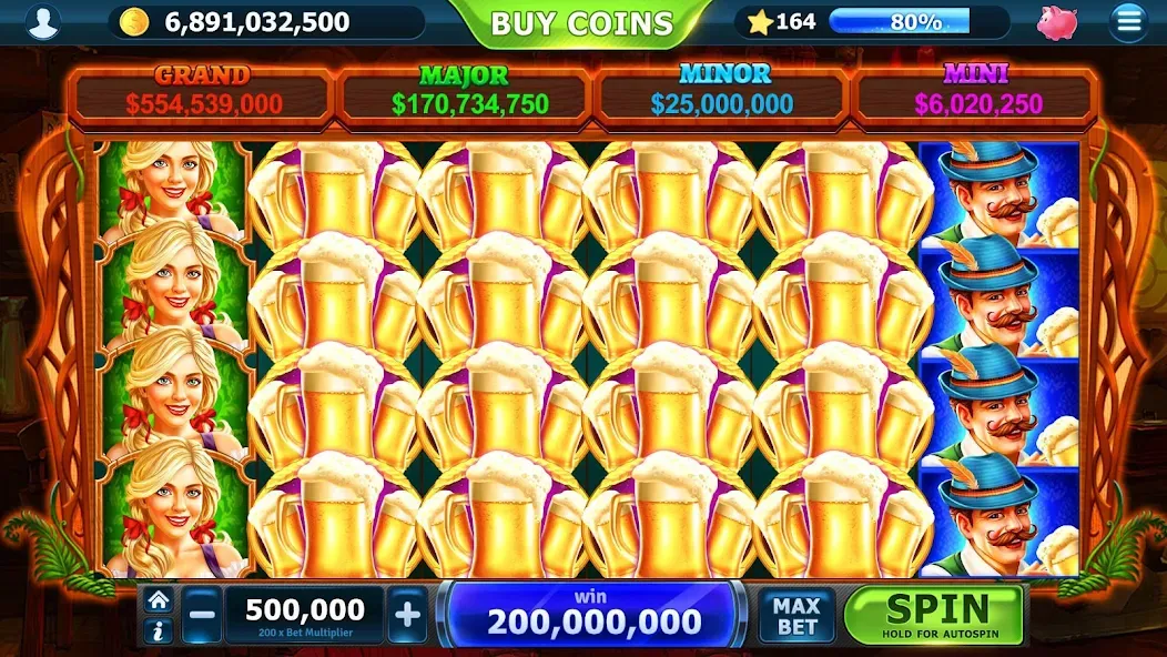 Скачать Slots of Vegas [MOD: безлимитные монеты и джекпоты] — скриншот 3