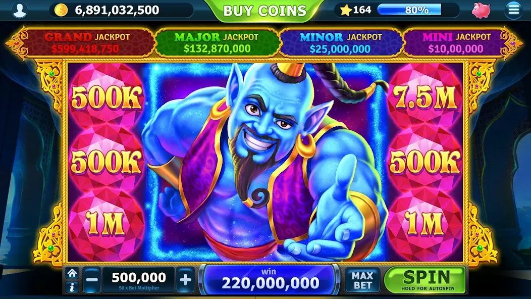 Скачать Slots of Vegas [MOD: безлимитные монеты и джекпоты] — скриншот 5