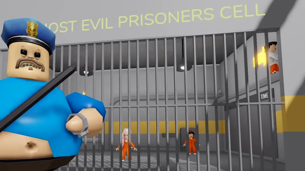 Barry Prison Escape JailBreak [MOD: побег из тюрьмы без ограничений] — Скачать бесплатно (APK) — скриншот 1
