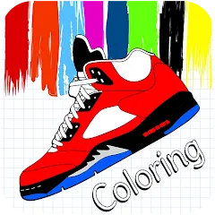 Скачать Basketball Shoes Coloring Book [MOD: яркая раскраска баскетбольных кроссовок] на телефон