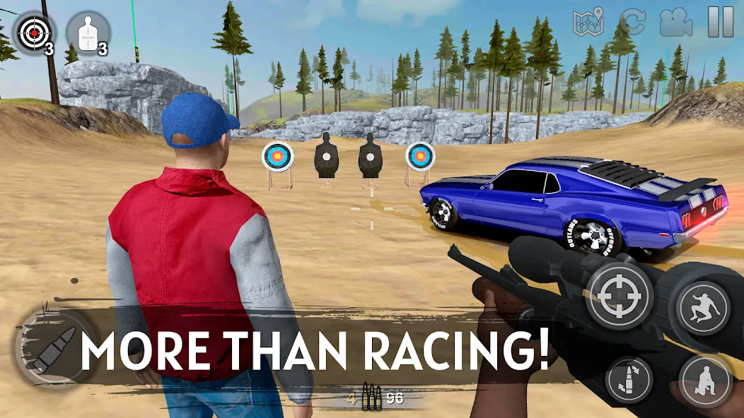Взломанная Offroad Outlaws [MOD: безлимитные деньги и все машины открыты] на Андроид — скриншот 5