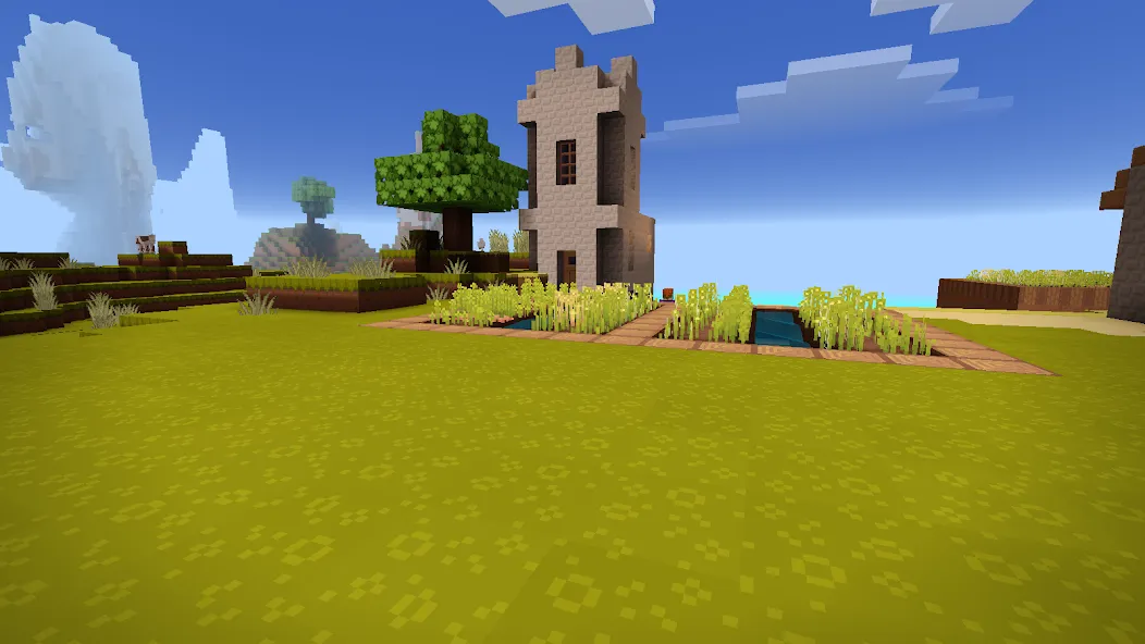 Lokicraft 4 Crafting [MOD: много ресурсов и открытые возможности] на Андроид — скриншот 3