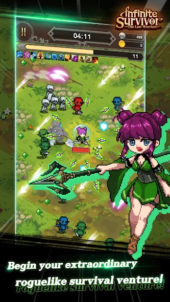 InfiniteSurvival:LastWarriors [MOD: безлимитные ресурсы и улучшенное снаряжение] последняя версия — скриншот 3