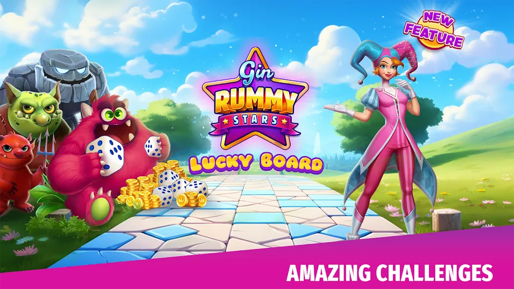 Gin Rummy Stars - Card Game [MOD: безлимитные монеты и все карты] — Скачать бесплатно (APK) — скриншот 3