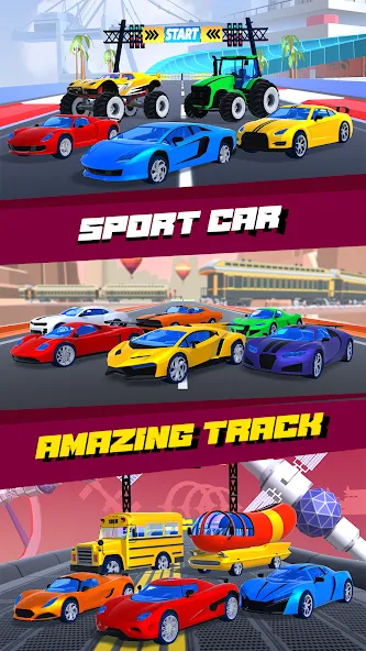 Car Race 3D - Racing Master [MOD: безлимитные деньги и все машины открыты] — Скачать бесплатно (APK) — скриншот 3