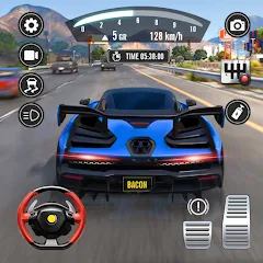 Traffic Driving Car Simulator [MOD: безлимитные деньги и топливо] на Андроид