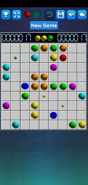 Скачать Lines 98 Classic - Color Lines [MOD: без рекламы и бесконечные подсказки] на телефон — скриншот 4