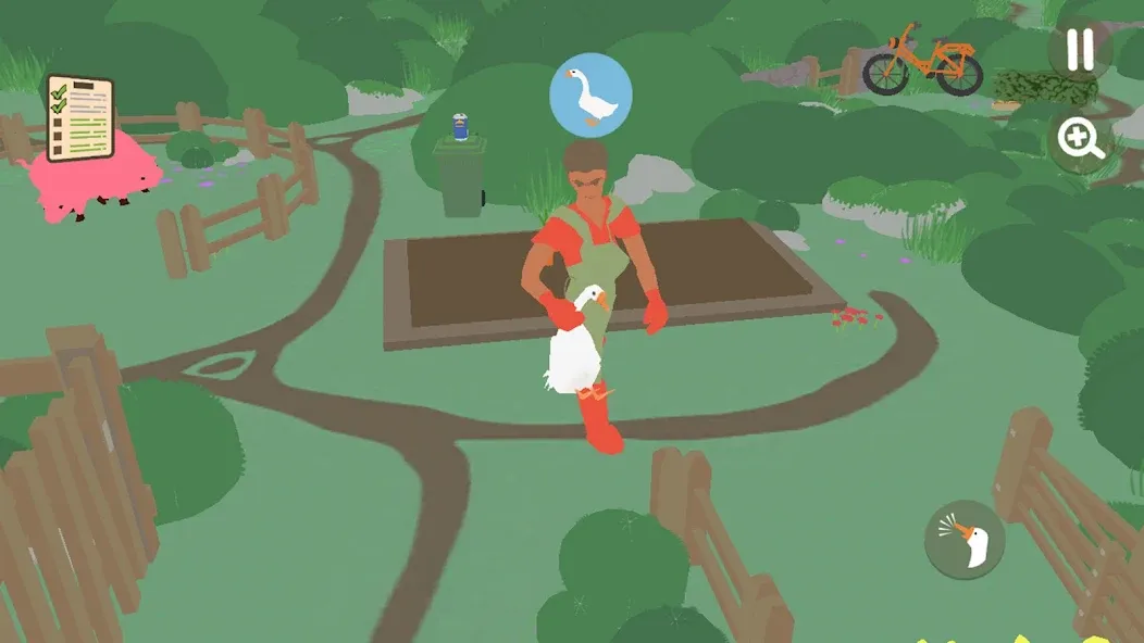 Crazy Goose Simulator [MOD: безлимитные ресурсы и быстрый прогресс] на Андроид — скриншот 2