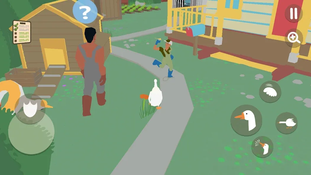 Crazy Goose Simulator [MOD: безлимитные ресурсы и быстрый прогресс] на Андроид — скриншот 4