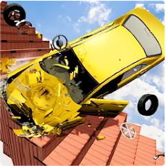 Скачать Beam Drive Crash Death Stair C [MOD: разблокированы все уровни и машины] на телефон