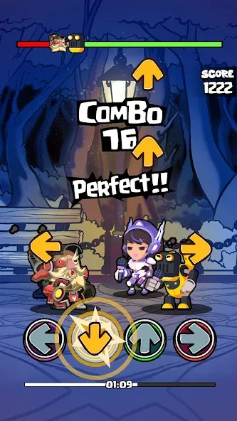 Beat Fight:Full Mod Battle [MOD: полная версия с открытыми боями] на Андроид — скриншот 2