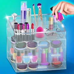 Взломанная ASMR Makeup Kit-Cleaning Games [MOD: открыты все наборы и уровни] на Андроид