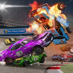Demolition Derby 3 [MOD: безлимитные деньги и топливo] (Бесплатно / APK)