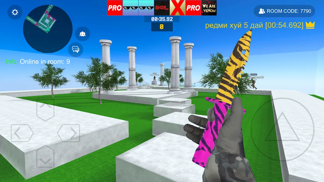 Взломанная bhop pro [MOD: безлимитные деньги и все скины] на Андроид — скриншот 3