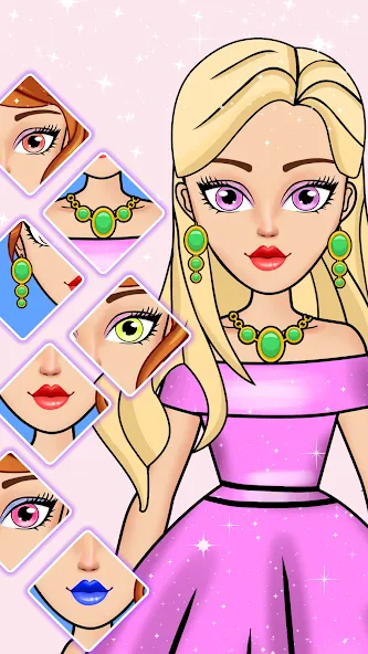 Взломанная DIY Paper Princess Doll Games [MOD: открыты все наряды и уровни] на Андроид — скриншот 1