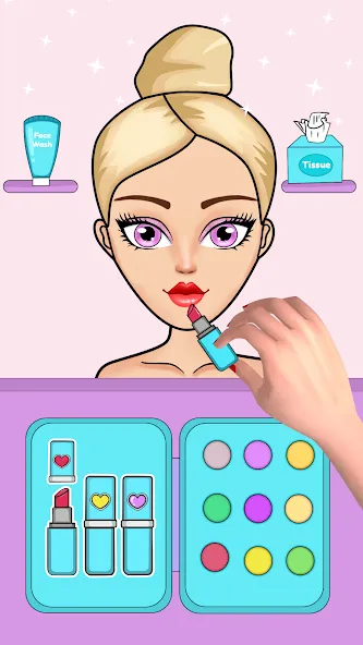Взломанная DIY Paper Princess Doll Games [MOD: открыты все наряды и уровни] на Андроид — скриншот 3