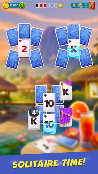 Solitaire Cruise: Card Games [MOD: безлимитные монеты и жизни] (Бесплатно / APK) — скриншот 5